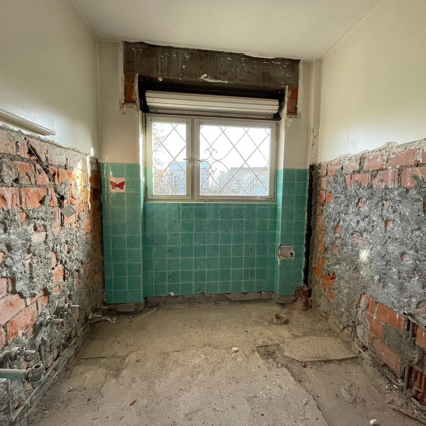 Salle de bains avant rénovation